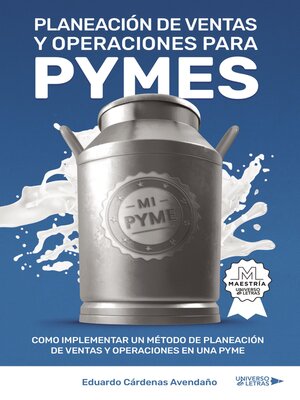 Planeación de Ventas y Operaciones para PYMES - ebook